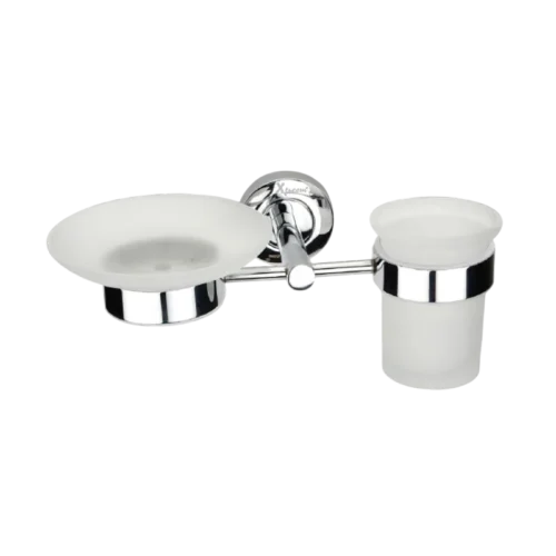 Soap Dish with Tumbler Holder (OX-1109)