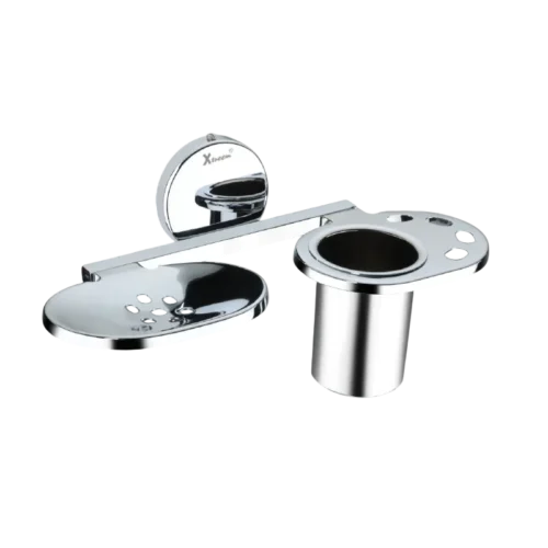Soap Dish with Tumbler Holder (TE-2209)