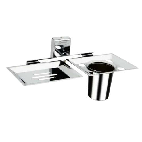 Soap Dish with Tumbler Holder (TY-1209)